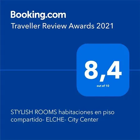 Oda ve Kahvaltı Stylish Rooms- Centro- Elche